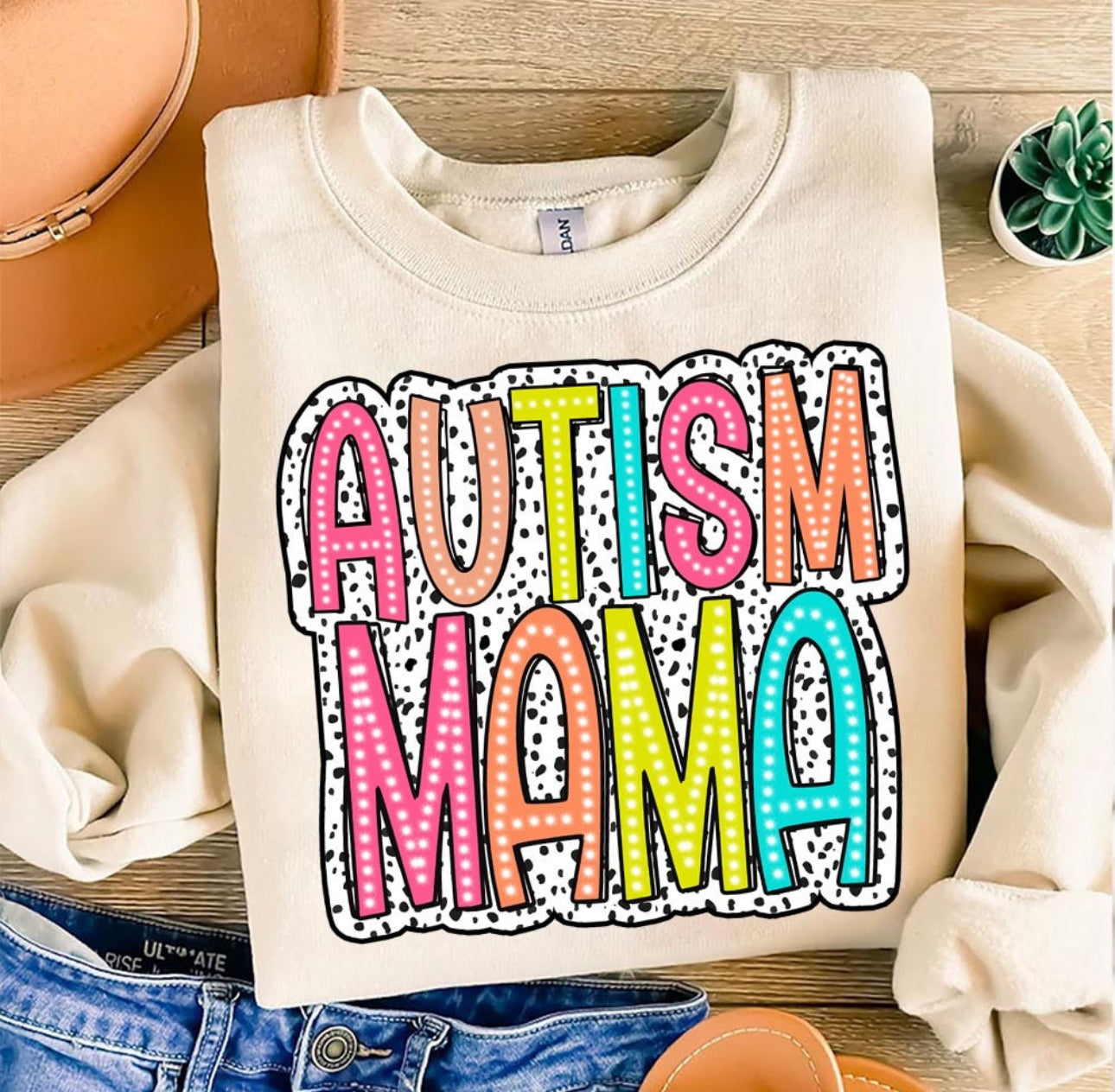 Autism Mama neon