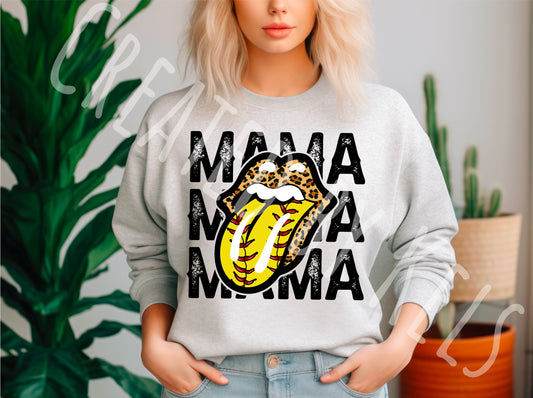 Rock mama softball